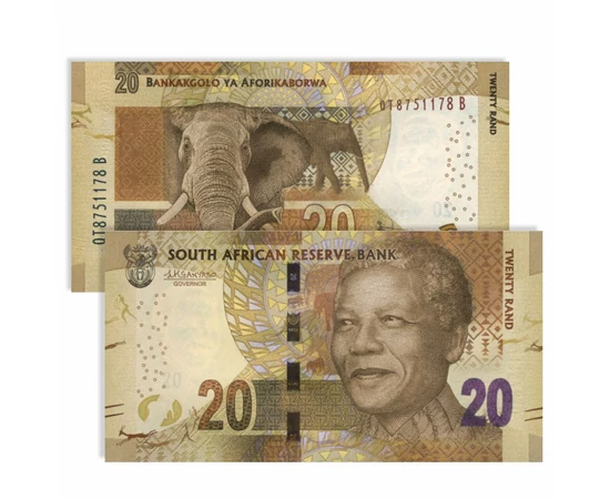 10, 20 rand, , 0, 0, Dél-afrikai Köztársaság, 2015