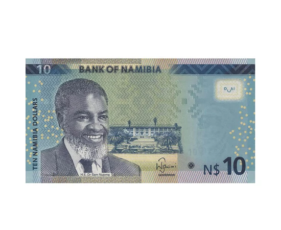 10 dollár, , 0, 0, Namíbia, 2015