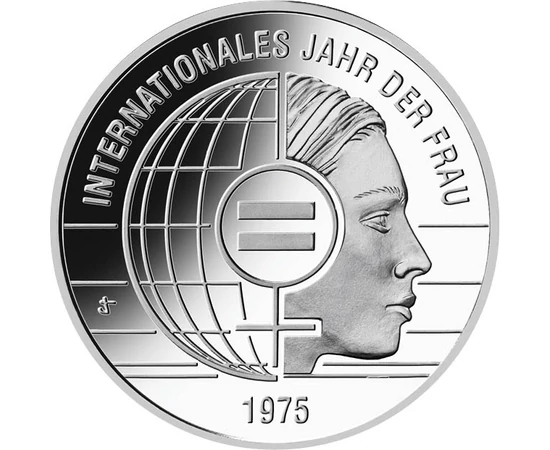 20 euró, Női portré, , Ag 925, 18 g, Németország, 2025