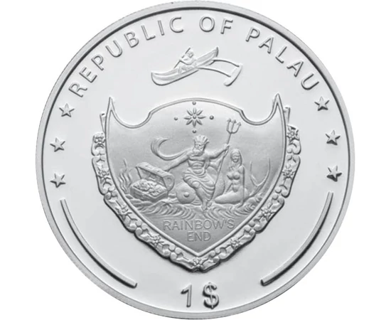 Hunyadi János, 1 dollár, Palau, 2013