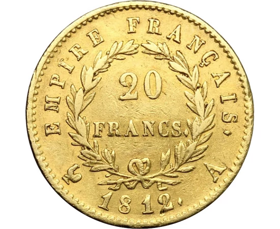  20 frankI.Napoleon1807-1815arany Franciaország