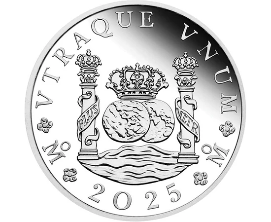 1 dollár, Herkules oszlopai, , Ag 9999, 31,1 g, Ausztrália, 2025