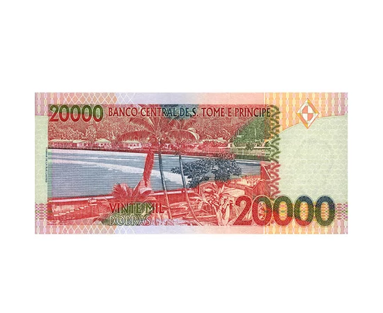 20000 dobra  0 0 São Tomé és Príncipe 2004