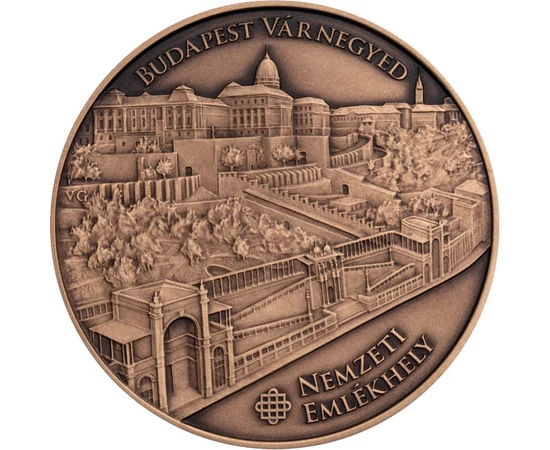 3000 forint, Budai várnegyed, CuZn, 18,4 g, Magyarország, 2025