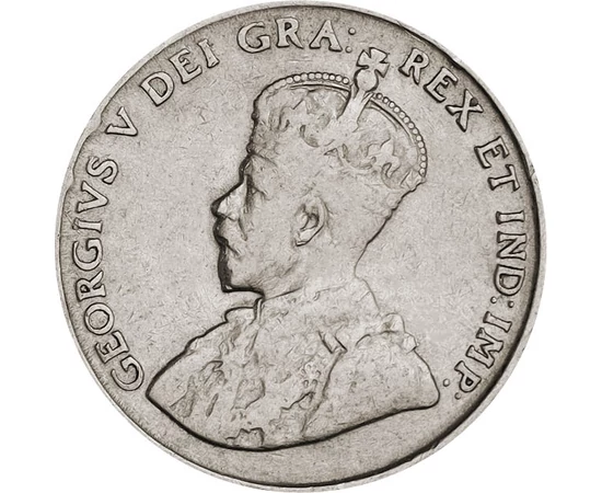 5 cent, V. György, Nickel, 4,54 g, Kanada, 1922-1936