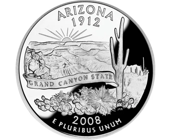  1/4 dollár, Arizona, 2008, USA