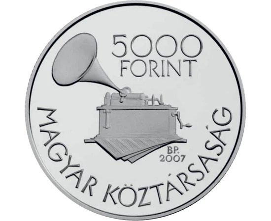  5000 Ft Kodály ez vf 2007 Magyar Köztársaság