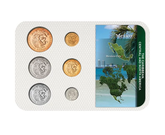 1 5 10 20 50 centavo 1 peso  0 0 Mexikó 1950-1987