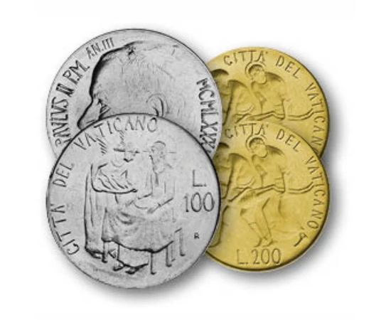 10, 20, 50, 100, 200 líra, , 0, 0, Vatikán, 1981