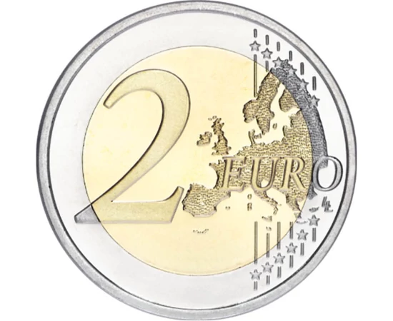 2 euró Európa térképe  CuNi 852 g Portugália 2025