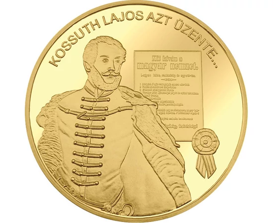 Nemzetünk Nagyjai aranyban kollekció - az 1848-49-es szabadságharc nagy alakjai 