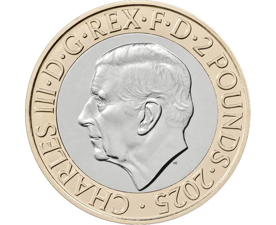 2 font III. Károly   CuNi 12 g Nagy-Britannia 2025
