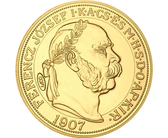 Ferenc József 100 korona - koronázási jubileum, 1907