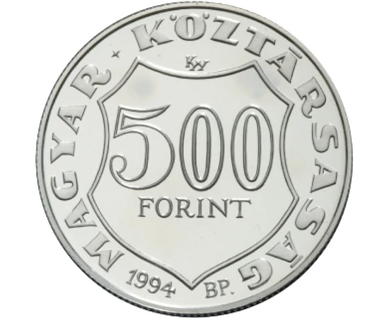  500 Ft Kossuth hal. 100. évf. (vf.) Magyar Köztársaság