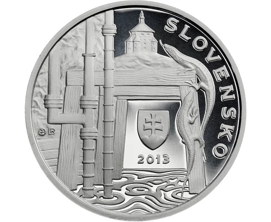  10 euró, Jozef K. Hell,ezüst,pp,2013, Szlovákia
