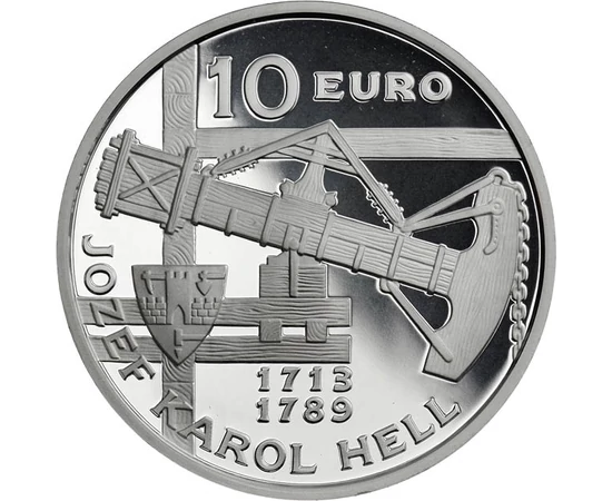  10 euró Jozef K. Hellezüstpp2013 Szlovákia