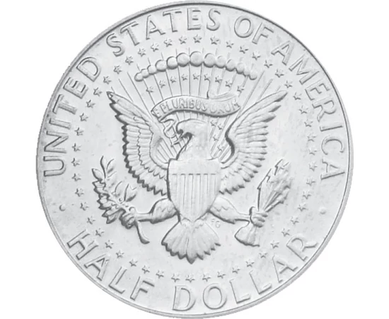  1/2 $ Kennedy ezüst 1965-70 USA