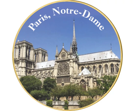 A párizsi Notre-Dame, emlékérem