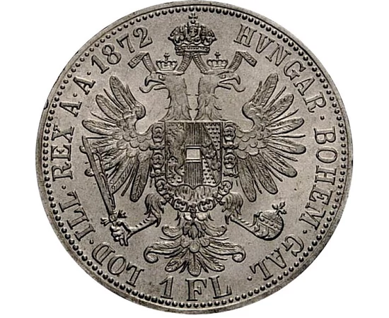  1 florinFerenc J.1872-1892 időskori Osztrák-Magyar Monarchia