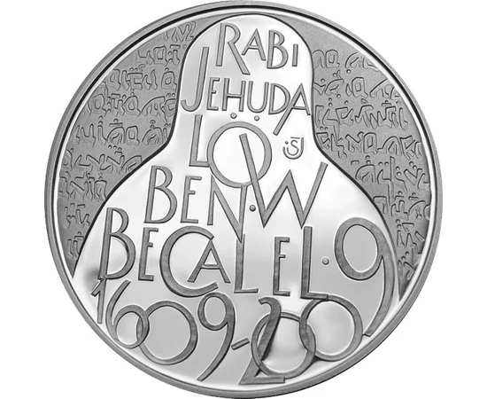  200 Kč Rabbi Jehuda Lővez2009bu Csehország
