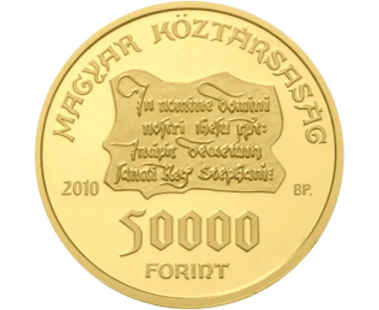  50000 Ft Szt.István intelmeiar.2010 Magyar Köztársaság