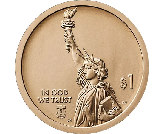 1 dollár Szabadságszobor   CuNi 81 g USA 2026