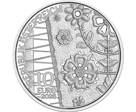 10 euró Lóden   Ag 925 1556 g Ausztria 2026