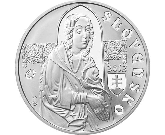 10 euró Szent Jakab szobra  Ag 900 18 g Szlovákia 2012