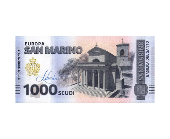 1000 scudo, , 0, 0, San Marino, 2025