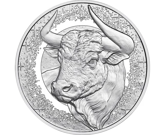20 euró, Bikafej csillagos körben, , Ag 925, 20,74 g, Ausztria, 2026