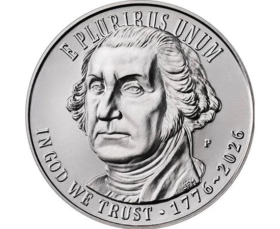 25 cent George Washington 1776-2026 CuNi 567 g USA 2026