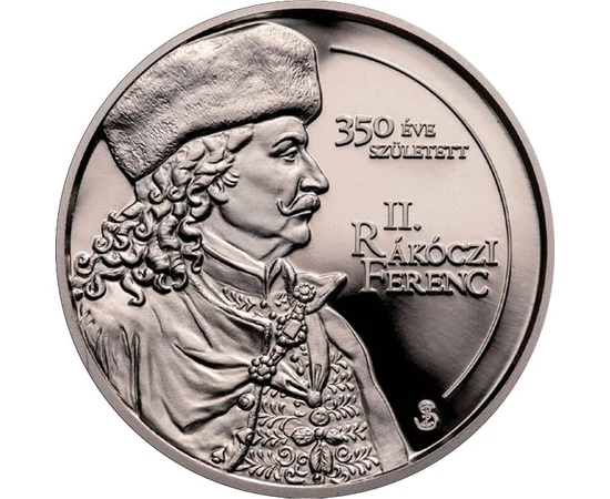 40000 forint, II. Rákóczi Ferenc portré, Ag 925, 50 g, Magyarország, 2026