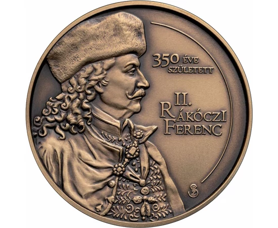 6000 forint, II. Rákóczi Ferenc portré, CuNi, 37 g, Magyarország, 2026