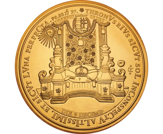 MKE/ I. József bronz érem,1657-1705, uv., Magyar Királyság