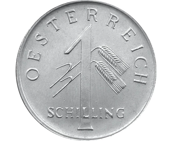  1 schilling 1924-es címer 1934-35 Ausztria