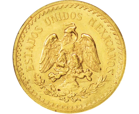  25 peso Hidalgo arany 1918-1948 Mexikó