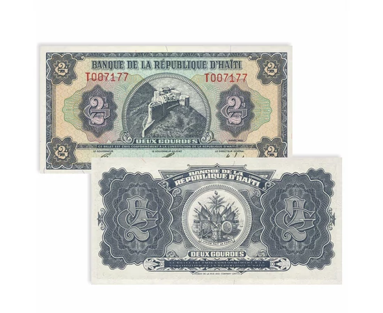 1, 2 gourde, , 0, 0, Haiti, 1992-1993