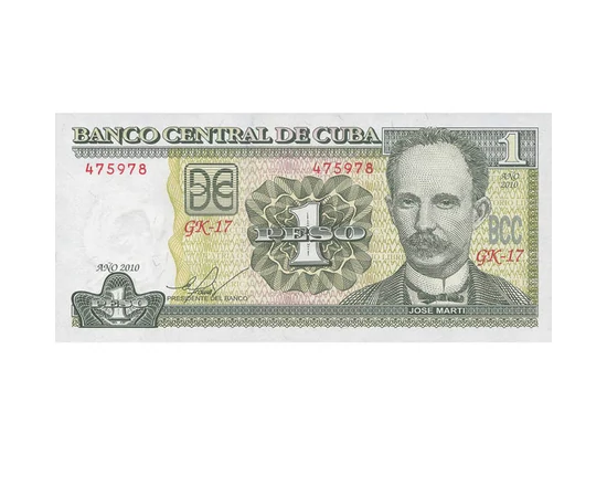 1 peso, , 0, 0, Kuba, 2010