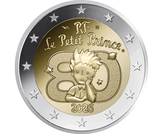 FRA/ 2 euró, Kis herceg, 2026, Franciaország