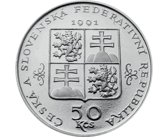  50 korona  Marianské Lazne 1991 Csehszlovákia