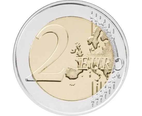 2 euró EU térkép  CuNi 852 g Észtország 2026