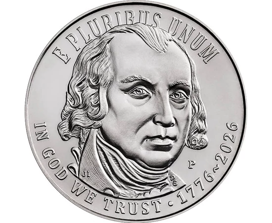 25 cent James Medison 1776-2026 CuNi 567 g USA 2026