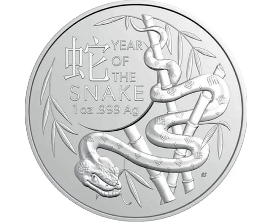 AUS/ 1 dollár, Kígyó éveRAM,Ag,2025, Ausztrália