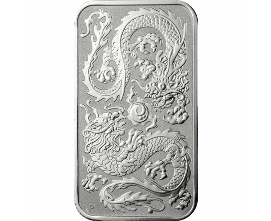 1 dollár, Kínai sárkány, , Ag 9999, 31,1 g, Ausztrália, 2020