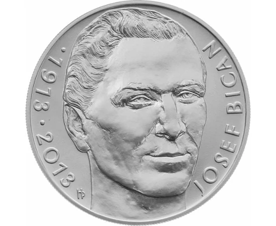 Josef Bican, 200 korona, ezüst, Csehország, 2013