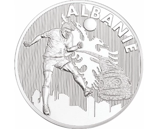 Labdarúgó EB - Albánia, szurkolói érem