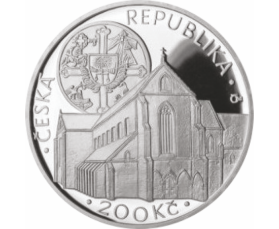 // 200 korona, Csehország, 2012 // - Gyönyörű emlékérme Csehország egyik legértékesebb, a gótikus építészet egyik gyöngyszeme, az Arany Korona Kolostorról. A legenda szerint ebben a kolostorban őrizték Krisztus töviskoronájának egy tüskéjét. Alapításának 