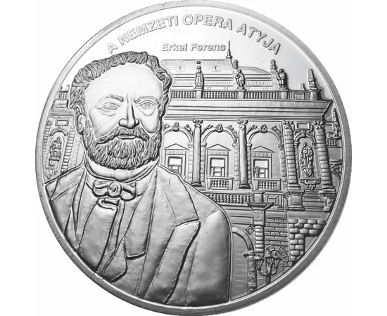 // ezüstözött érem, Magyarország // - Munkácsy Mihály a párizsi világkiállításon aranyérmet szerzett, világhírű lett. Krisztus-trilógia festményei bejárták a világot, nagy elismerést szerezve a mesternek és hazájának.
