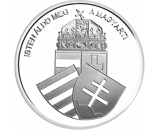 Erkel Ferenc, színezüsttel bevont érem, Magyarország