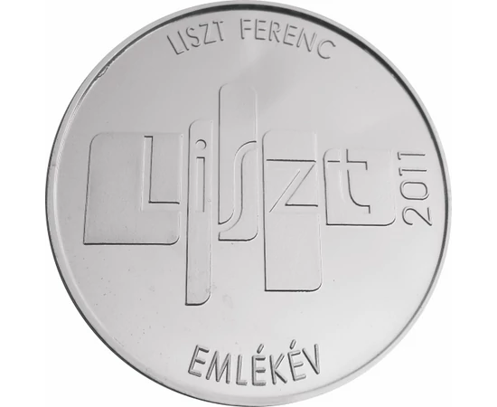 Liszt Ferenc, a magyar világpolgár, emlékérmen
